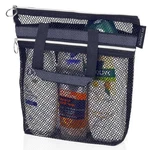 Dv Lifestyle Mesh Shower Bag 10.2X9.9'' Quick-dry Caddy With Small, Black. Fixed Price $12.08.