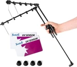 Dual Head Reptile Heat Lamp Stand Adjustable Holder Uv Tester Vivarium Terrarium. Fixed Price $22.99.