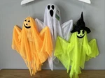 Evergreen Light-up Halloween Ghost 3PACK Asst Orange/white/green. Fixed Price $23.99.