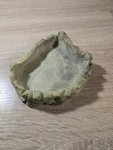 Kritterz Exo-terra Granite Rock Reptile Feeding Dish Large 7"L 6"W 1.5"H. Fixed Price $5.00.