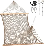 Lazy Daze Double Rope Hmos, 2 Person Hand Woven Cotton. Fixed Price $97.98.
