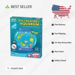 Create & Customize Your Own Brine Shrimp Aquarium - Fun Stem Project For Kids 6+. Fixed Price $11.99.