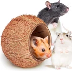 Sungrow Coconut Shell House For Gecko, Snake & Ball Python, Raw Brown. Fixed Price $16.50.