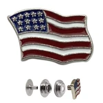 5 Pcs Hides Knives Decorative Usa Flag Premium Line 24 Leather Snap Button Set. Fixed Price $35.74.