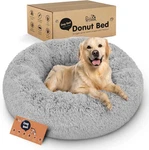 Petloox Donut Dog Bed Premium Comfort Anxiety Relief Fluffy & Calming -large. Fixed Price $49.99.