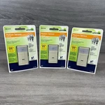 Lot Of 3 Leviton Decora Auto-on Universal Motion Sensor Switch Ivory Beige IPS02. Fixed Price $39.95.