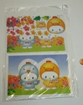 Rare 2001 3D Card Paper Art Hello Kitty Chicken New Diy Sanrio Japan HT32022. Fixed Price $5.96.