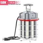 Led Temporary Light 150W 22500 Lumens 5000K Workshop Hanging Lamp Linkable. Fixed Price $99.45.