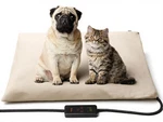 Toozey Pet Heating Pad W/ 6 Temp Settings & Timer For Dogs Cats 28X20". Fixed Price $110.12.