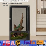 Micro Habitat Terrarium Enclosure Reptile Pet Feeding Net Box 17.7*17.7*31.5IN. Fixed Price $55.36.