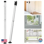 Pack 2-IN-1 Door Stoppers Security, Upgrade Sliding Bar, Heavy-d. Fixed Price $61.34.
