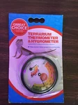 Grreat Choice Terrarium Thermometer & Hygrometer Open Box. Fixed Price $9.50.