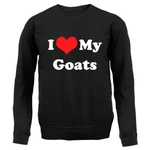 Love My Goats - Adult Hoodie / Sweater Farm Kid Pets Animal Zoo. Fixed Price $33.52.