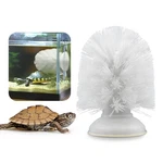 Jjmolle Turtle Brush With Suction Cup, Toys For Aquatic Small, White. Fixed Price $13.05.