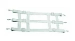 Partrade Web Stall Guard- White 46X18 Inch. Fixed Price $48.00.