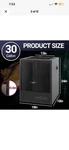 Zoo 30 Gallon Reptile Terrarium Enclosure Tank 13X18X24 In. Fixed Price $242.99.