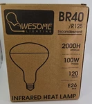 PK-100W Infrared Heat Lamp Bulbs Grow/reptiles/amphibians/plants. Fixed Price $19.99.