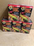 Zoo Med Nocturnal Infrared Heat Lamp Watts RS-150 Lot Of 5X. Fixed Price $49.99.