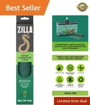 Zilla Reptile Terrarium Bedding Liner, Green, 11.75" X 29.5" Low-maintenance. Fixed Price $18.98.