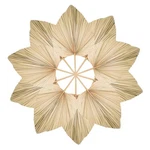 Natural Dried Palm Leaves, 17.3 Inch, 10 Pieces, Beige And Brown, For Wedding.... Fixed Price $75.89.