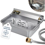 Pethind 1GAL/3.8L Automatic Water Dispenser For Dogs, Large, Ss-sliver. Fixed Price $106.88.