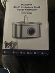 Pawspik Cat Water Fountain, 108 OZ/3.2 L Automatic & Dog. Fixed Price $55.00.