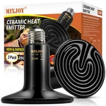 Mixjoy 250W Ceramic Heat Emitters - 2PACK Reptile Lamp Bulbs, No Black. Fixed Price $26.84.