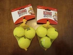 2 Kong Dog Squeakair Toy Tennis Balls (6 Total) *. Fixed Price $15.00.