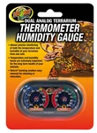 Zoo Med Dual Analog Terrarium Thermometer/humidity Gauge. Fixed Price $11.98.