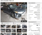 (local Pickup Only) Roof Glass Fits 09-14 Tsx 4537130. Fixed Price $134.90.