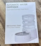 Automatic Pet Water Dispenser Bpa Free Stainless Steel Bowl Healthy & Silent. Fixed Price $34.19.