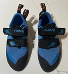 Climbx Rave Strap Blue Climbing Shoes Size 4.5 Eur 36 Uk 3.5 Mm 225 Used Mild. Fixed Price $29.00.