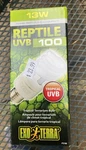 Exo Terra Reptile Tropical Uvb, 13W. Fixed Price $12.99.