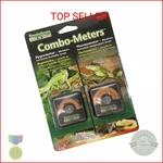 Penn-plax Reptology Reptile Hygrometer Humidity And Temperature Sensor Gauges. Fixed Price $11.99.
