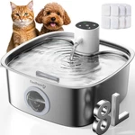 Cordless Water Fountain, 5000MAH Battery Operated For Dogs,. Fixed Price $63.99.