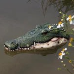 Realistic Floating Alligator Head Decoy For Ponds & Pools - Premium Quality Croc. Fixed Price $35.66.