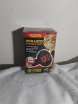 Exo Terra Infrared Basking Spot Bulb 100W Max Heat - Brand New. Fixed Price $9.89.