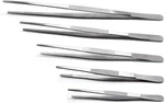 5-PIECE Tweezer Set Long Metal Tongs Serrated Forceps Stainless Steel Aquariu. Fixed Price $20.99.