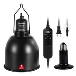 Dxophiex 5.5INCH Deep Reptile Light Fixture Heat Lamp With Thermostat.... Fixed Price $63.80.