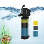 Vcraze 3-STAGE Aquarium Filter 10-40 Gal Turtle Reptile In-tank. Fixed Price $33.99.