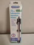 Interpet Submersible Fish Aquarium Heater 3-10 Gallon 50 Watt Light Salt Fresh. Fixed Price $15.00.
