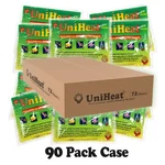 Full Case 90 Packs Uniheat 72+ Hour Shipping Warmer Hr Plants Pets. Fixed Price $402.48.