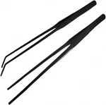 2PCS 10.5" Reptile Stainless Steel Long Tweezers Feeding Tongs, Lizards Snake Ge. Fixed Price $16.95.