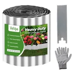Vehipa Garden Edging Brooder For Landscaping, 6" X 60 Ft Corrugated Landscape.... Fixed Price $47.91.