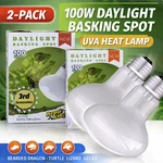 100W Reptile Heat Lamp Bulb Full Spectrum Uva Uvb Sun Light For. Fixed Price $19.58.