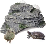 Turtle Basking Platform Climbing Ramp Shelf Stone 7.1 X 6.3 2.7 Inch. Fixed Price $7.99.