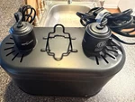 Zoo Reptile Heat Lamp Combo Pack With Dual Light Fixture Max 150. Fixed Price $25.00.