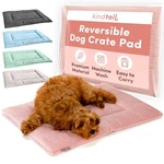 Kindtail Dog Crate Pad - Soft Velvet, Reversible Bed Machine Washable Kennel. Fixed Price $66.07.
