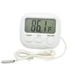 Small Digital Thermometer On/off Switch Indoor/outdoor Gauge With 3FT/1.... Fixed Price $22.17.