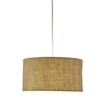 Adesso Harvest 1-LIGHT Burlap Drum Pendant. Fixed Price $31.99.